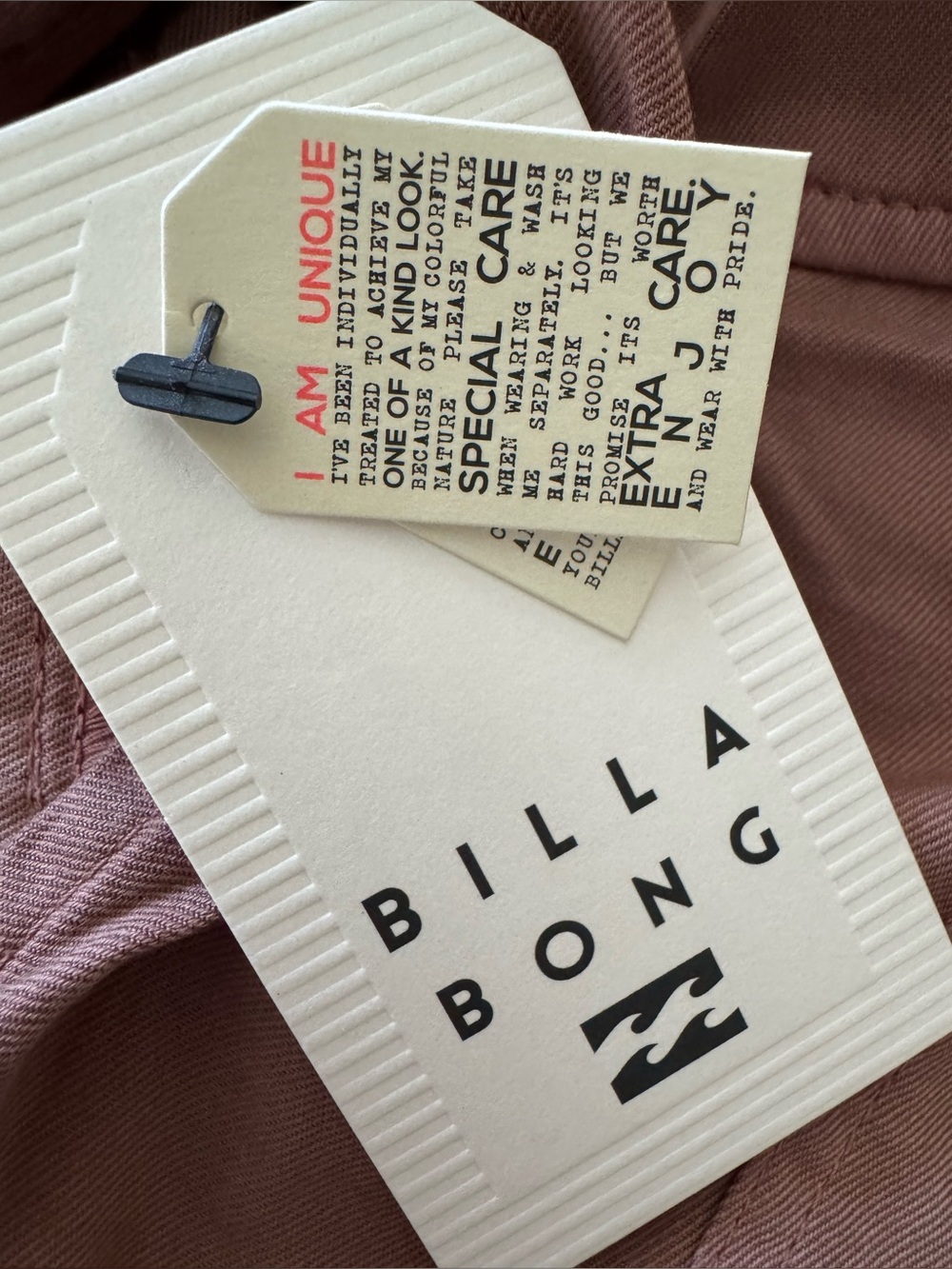 New Billabong Size Small Solid Brown Nut Cotton Viscose Wild Pursuit Romper - Picture 3 of 6